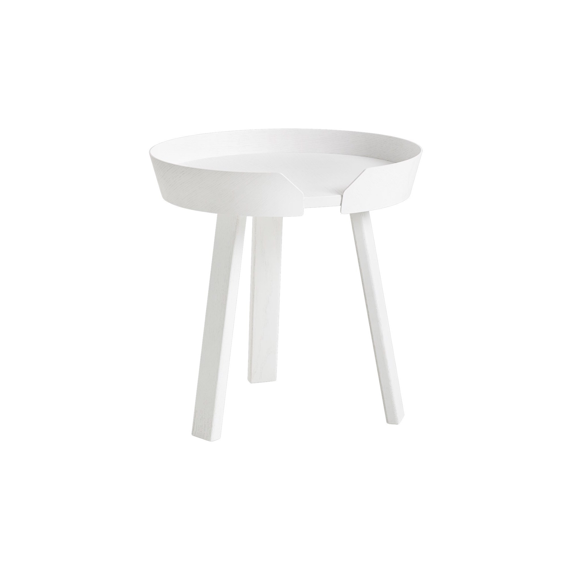 white - Small Around Table - Muuto