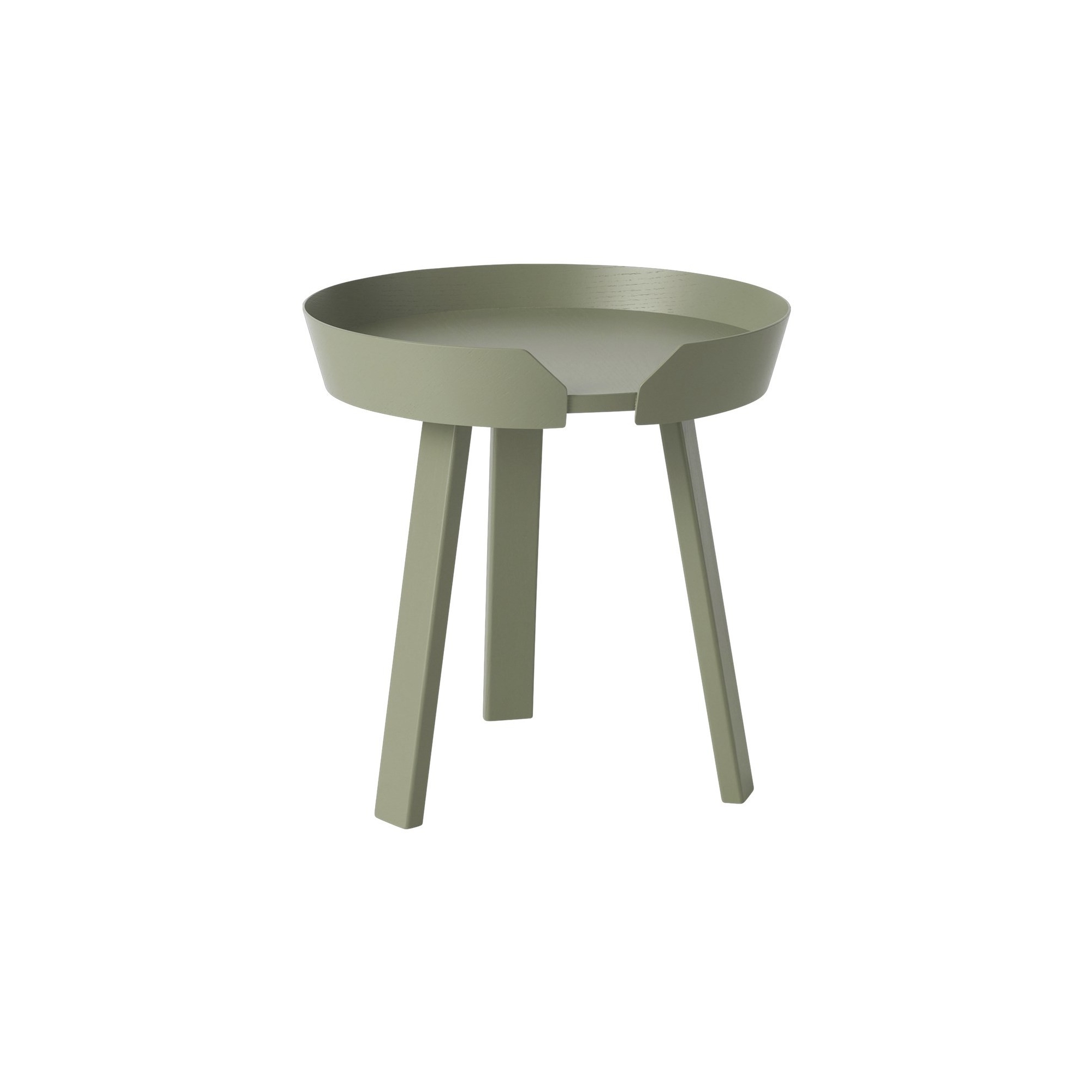 dusty green - Small Around Table - Muuto