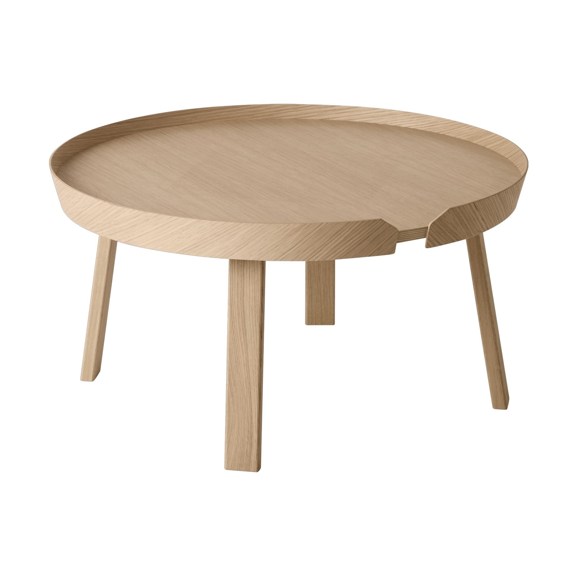 chêne – L – Table Around - Muuto