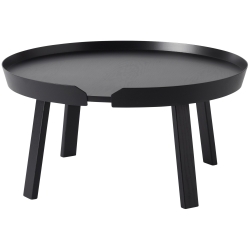 black - Large Around Table - Muuto