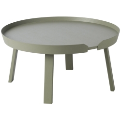 dusty green - Large Around Table - Muuto