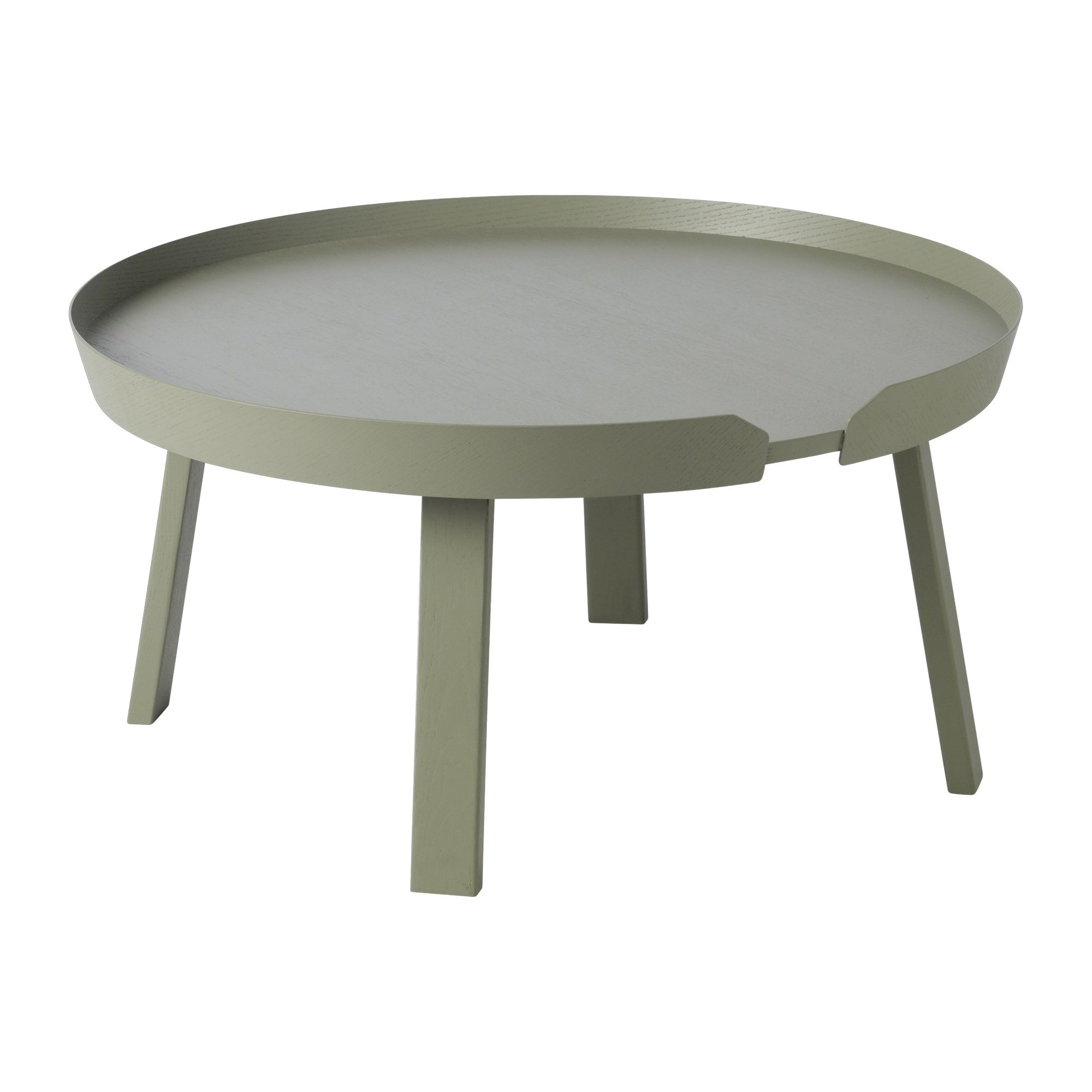 dusty green - Large Around Table - Muuto