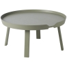 vert dusty – L – Table Around - Muuto