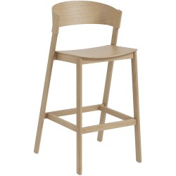 chêne naturel - tabouret Cover - Muuto