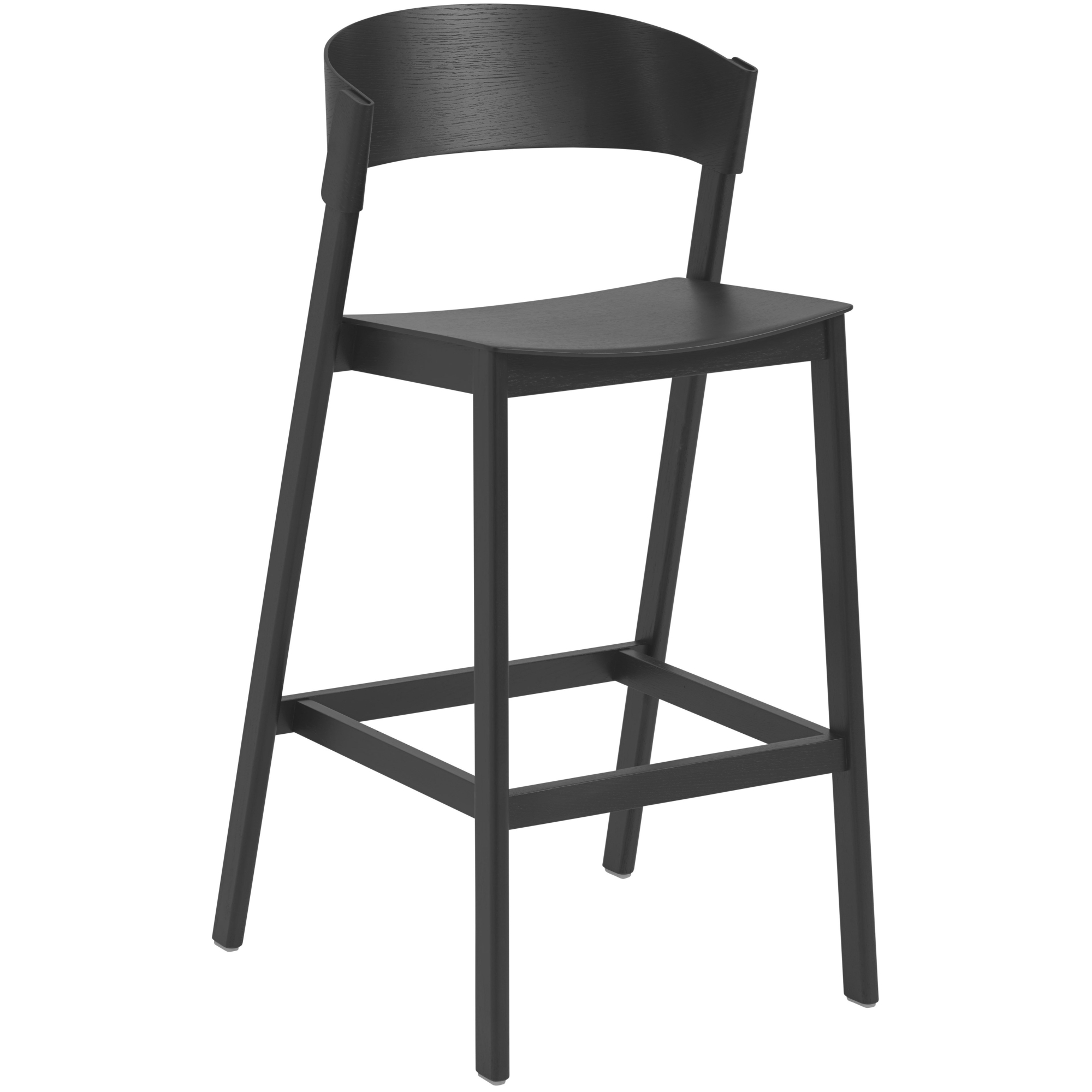 black - Cover stool - Muuto