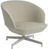 Vidar 146 / grey swivel base - Oslo Lounge - Muuto