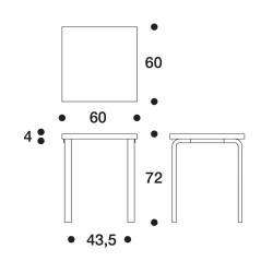 80C Table - Artek