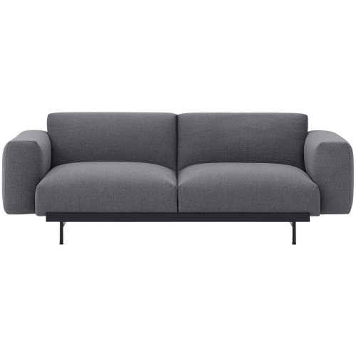 Ocean 80 / black – In Situ 2-seater sofa – 198 x 107 cm - Muuto