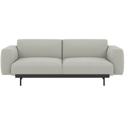 Clay 12 / black – In Situ 2-seater sofa / configuration 1 – 198 x 107 cm - Muuto