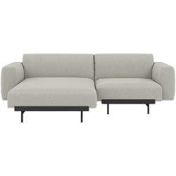 Clay 12 / black – In Situ 2-seater sofa / configuration 5 – 216 x 169 cm - Muuto