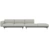 Clay 12 / black – In Situ 4-seater sofa / configuration 3 – 360 x 107 cm - Muuto