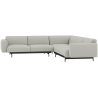 Clay 12 / black – In Situ corner sofa / configuration 1 – 287 x 287 cm - Muuto