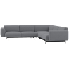 Ocean 80 / black – In Situ corner sofa / configuration 1 – 287 x 287 cm - Muuto