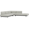 Clay 12 / black – In Situ corner sofa / configuration 4 – 287 x 287 cm - Muuto