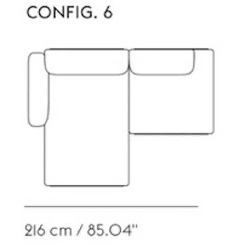 config 6 – In Situ 2-seater - Muuto