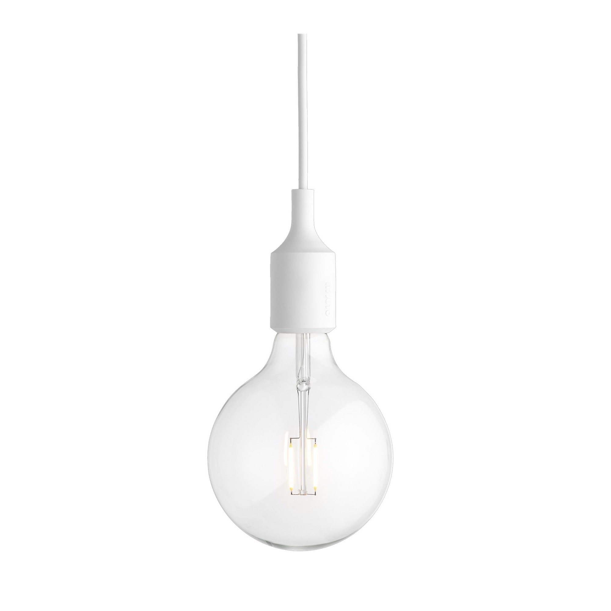 Muuto – Suspension E27, blanc