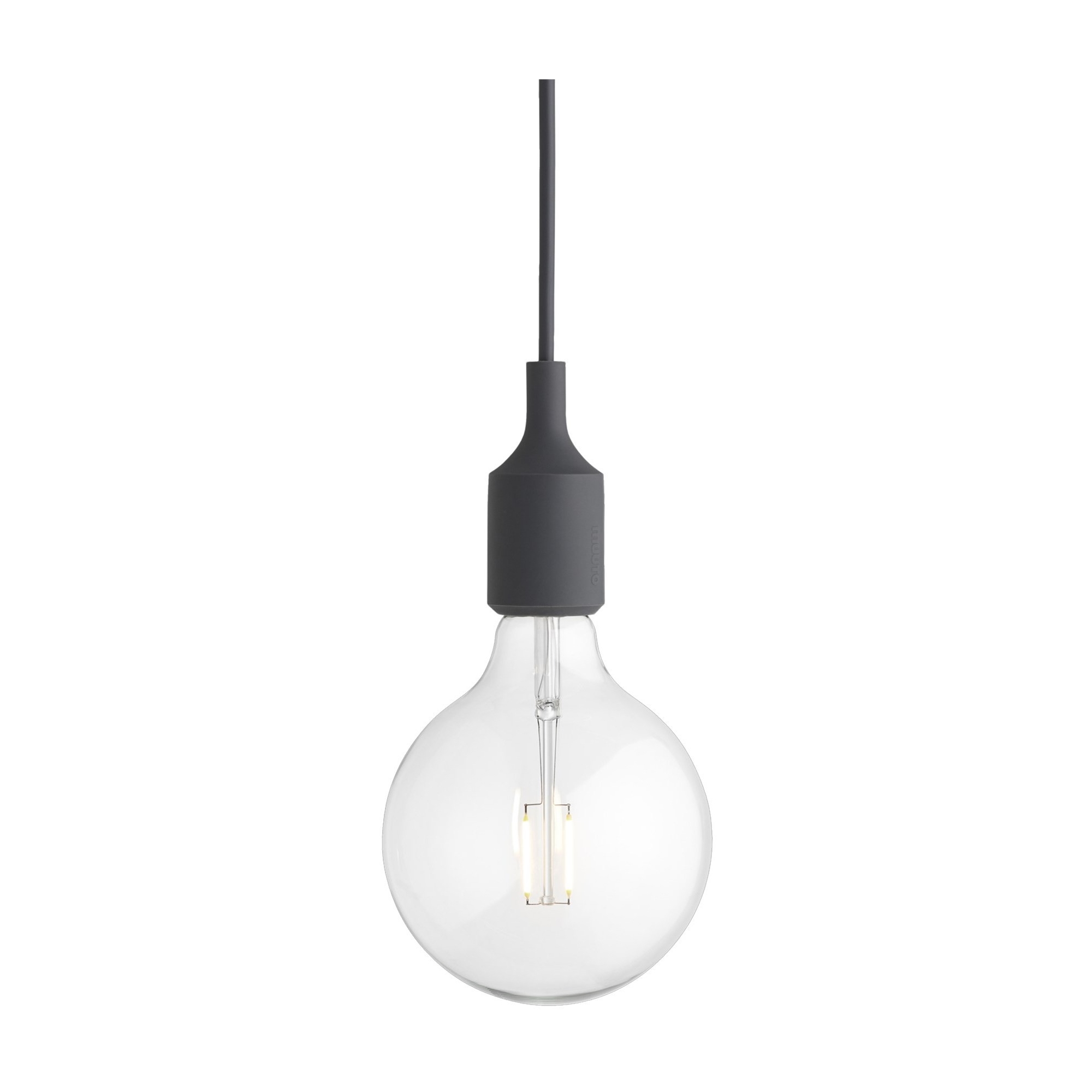 Muuto – E27 pendant, dark grey