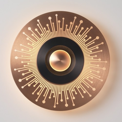 Ø33cm - copper - Earth Sun - wall / ceiling lamp - CVL Luminaires