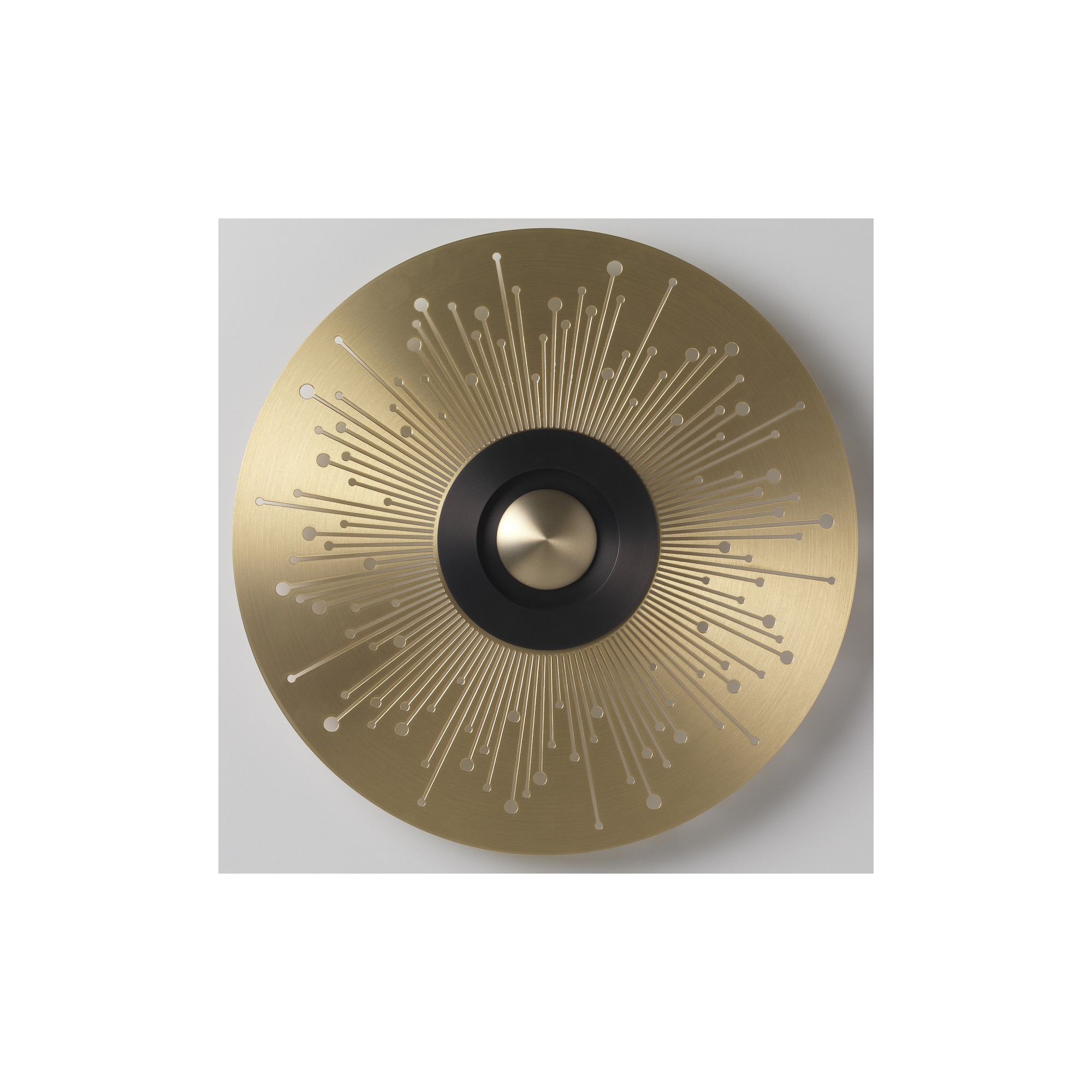 Ø33cm - brass - Earth Sun - wall / ceiling lamp - CVL Luminaires