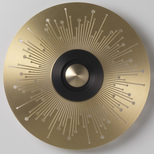 Ø33cm - brass - Earth Sun - wall / ceiling lamp - CVL Luminaires