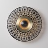 Ø33cm - graphite / brass satin - Earth Turtle - wall / ceiling lamp - CVL Luminaires