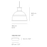 Muuto – Unfold pendant, light grey