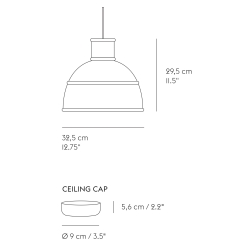 Muuto – Suspension Unfold, jaune