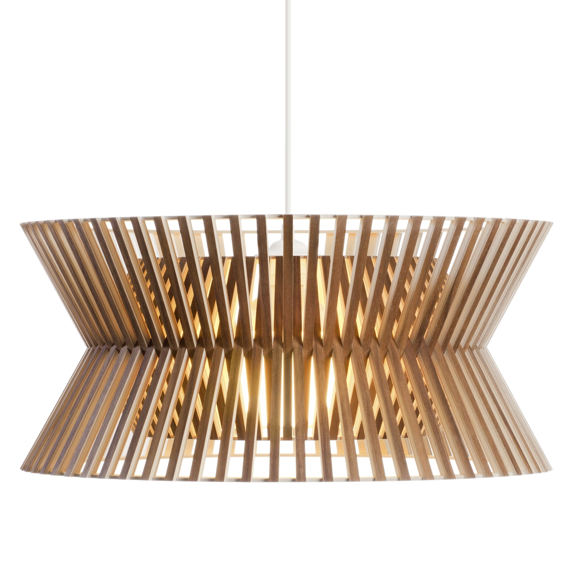 walnut - Kontro 6000 pendant - Secto Design