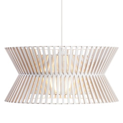 white - Kontro 6000 pendant - Secto Design