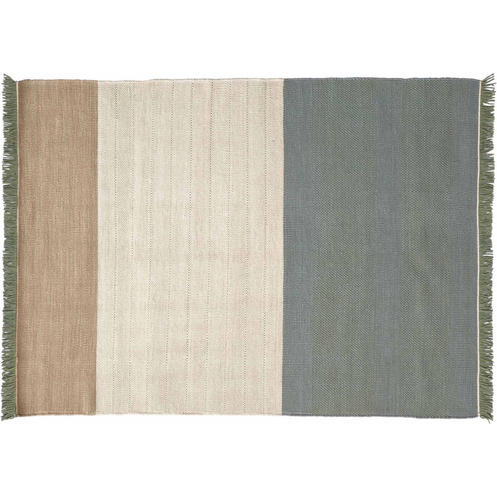 250x350cm - salvia - Tres Stripes rug - Nanimarquina