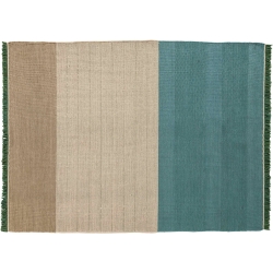 250x350cm - green - Tres Stripes rug - Nanimarquina