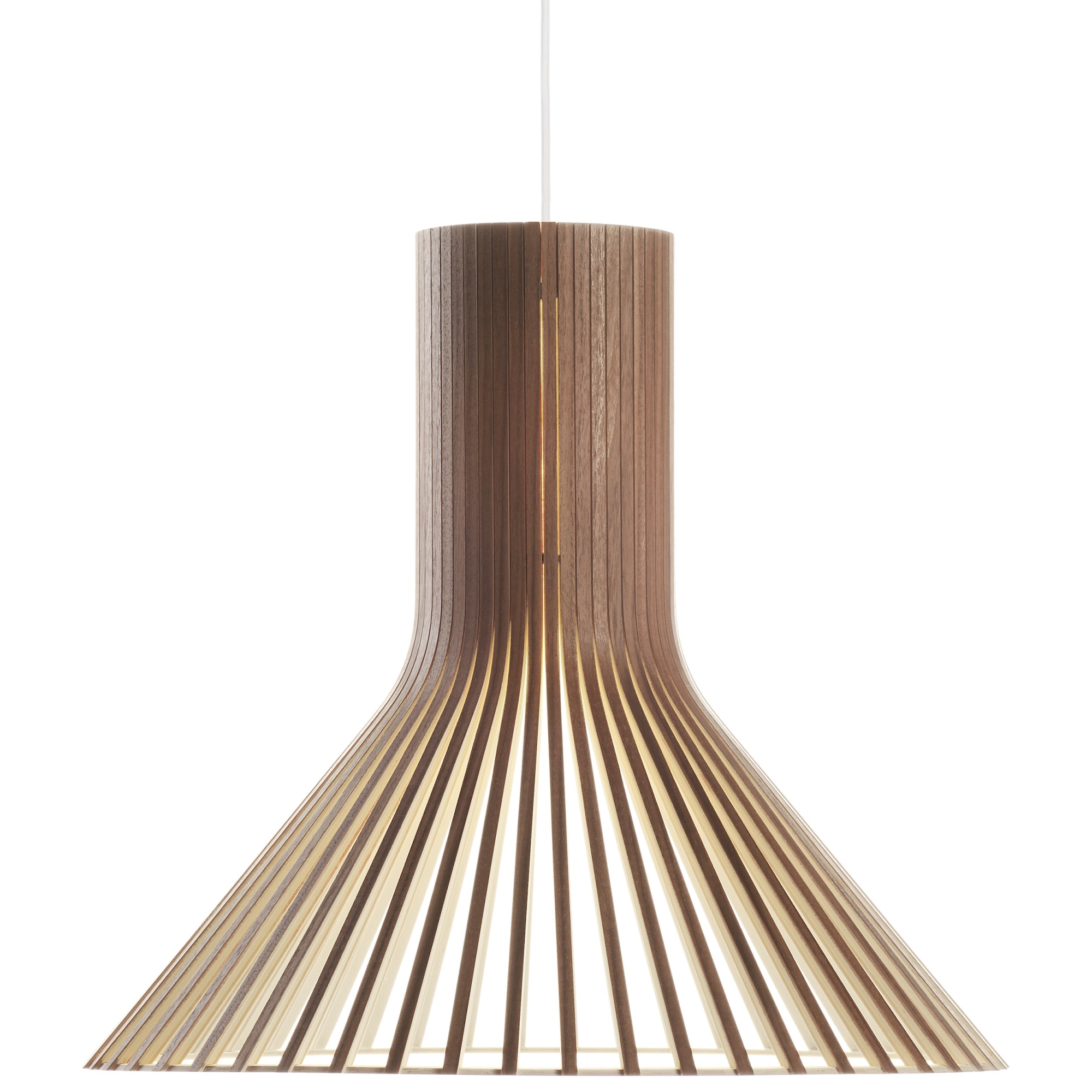 walnut - Puncto 4203 pendant - Secto Design