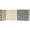 80x240cm - sauge - tapis Tres Stripes - Nanimarquina