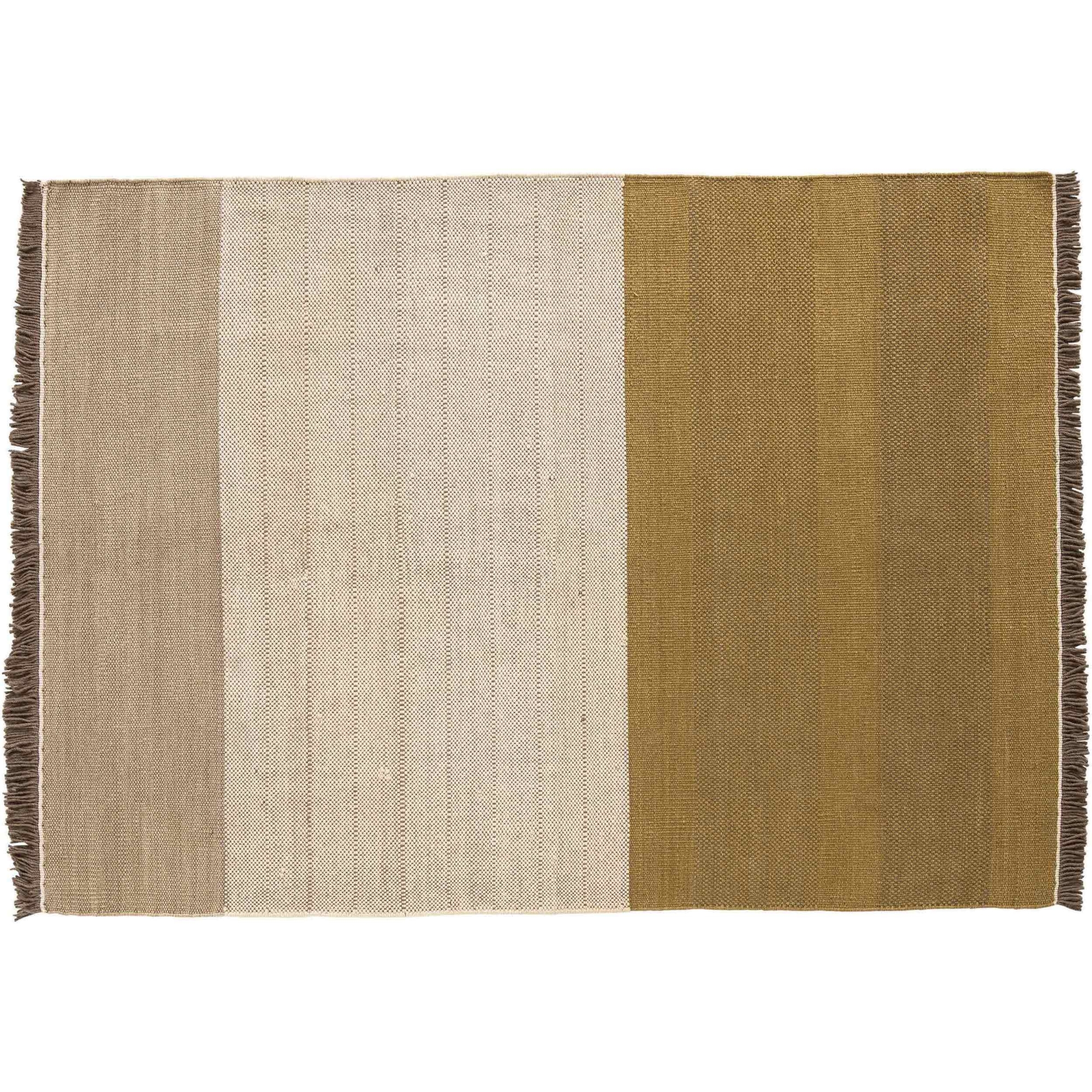 250x350cm - ochre - Tres Stripes rug - Nanimarquina