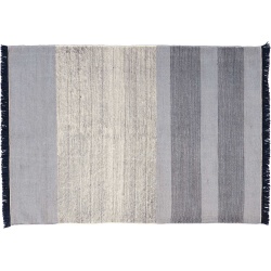 300x400cm - bleu - tapis Tres Stripes - Nanimarquina