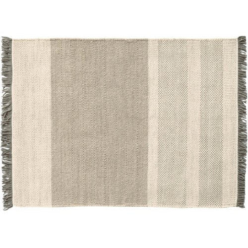 170x240cm - perle - tapis Tres Stripes - Nanimarquina