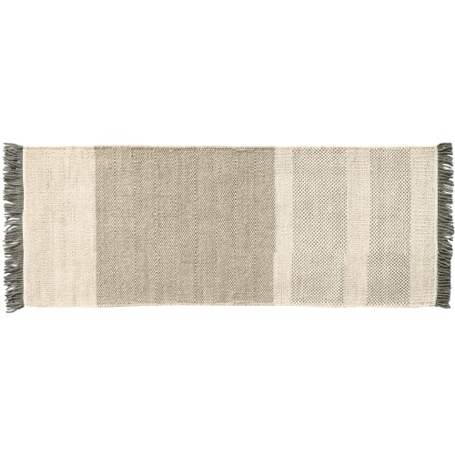 80x240cm - pearl - Tres Stripes rug - Nanimarquina