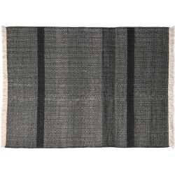 170x240cm - noir - tapis Tres Texture - Nanimarquina