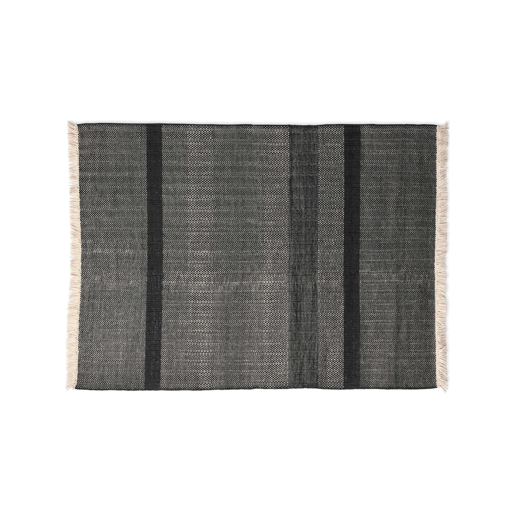 170x240cm - black - Tres Texture rug - Nanimarquina