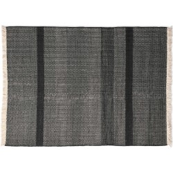 200x300cm - black - Tres Texture rug - Nanimarquina