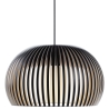 black - Atto 5000 pendant - Secto Design