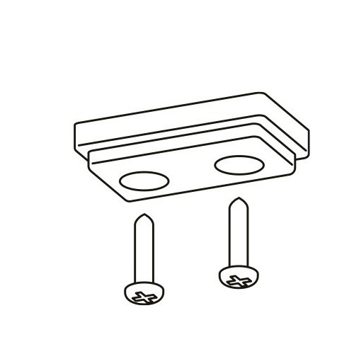 4 felt glides 17x30mm - Stool 60, Stool bar 64, K65 Chair (27004901) - Artek