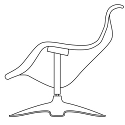 Karuselli lounge chair