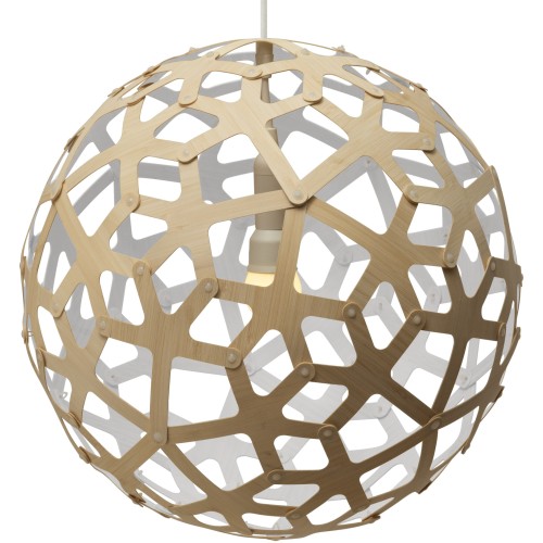 naturel/blanc - suspension Coral - David Trubridge