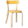 jaune + bouleau - chaise 69 - Artek