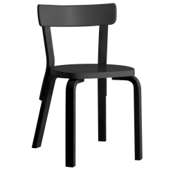 black / black - Chair 69 - Artek