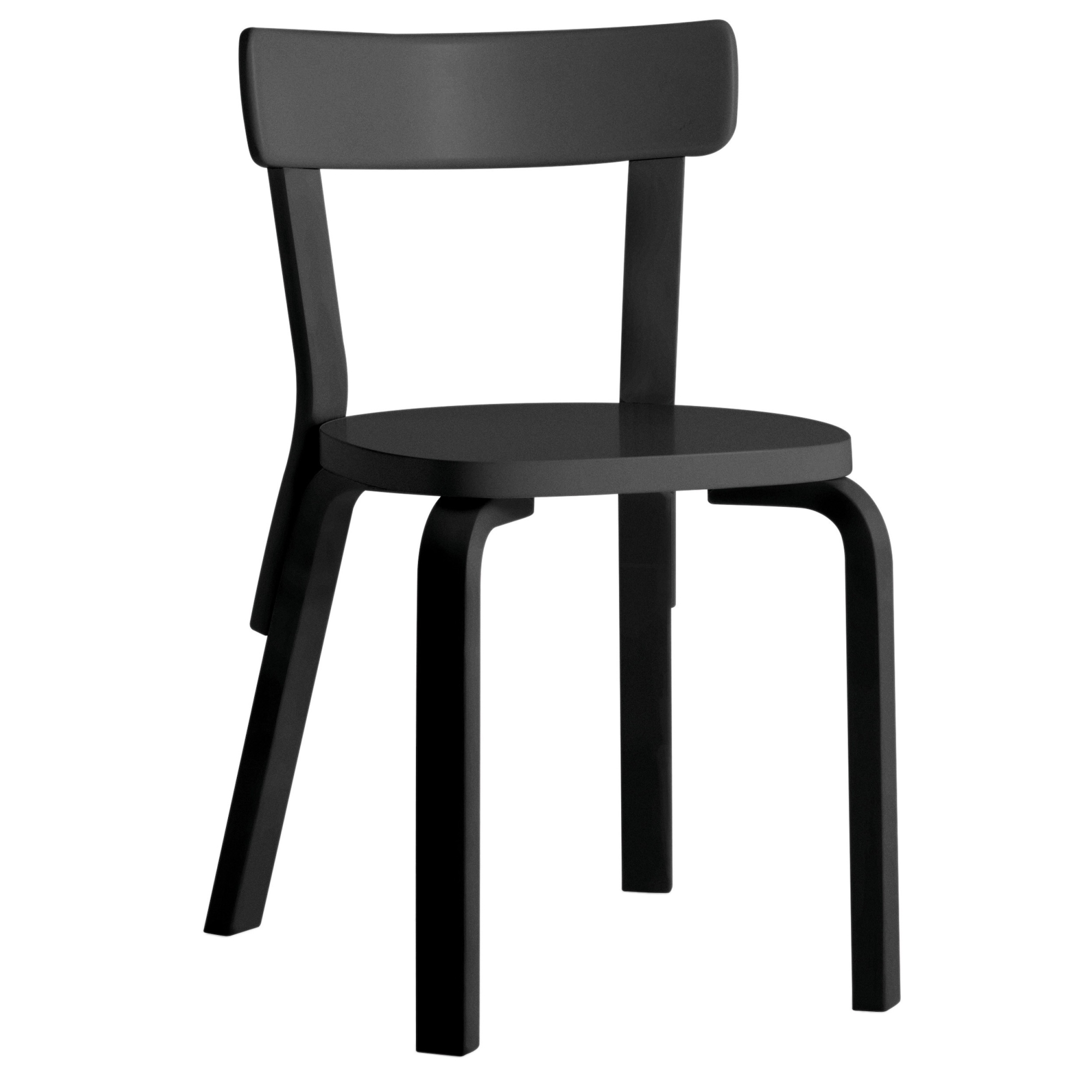 noir / noir - chaise 69 - Artek