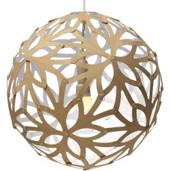 naturel/blanc - suspension Floral - David Trubridge