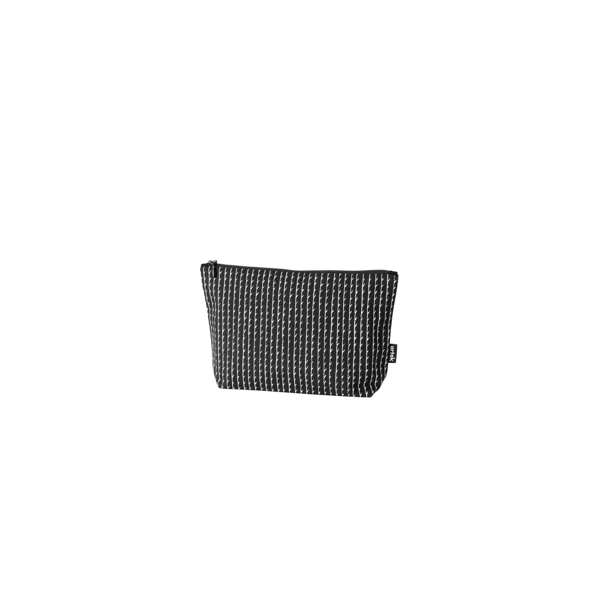 24x15cm - black / white - pouch - Rivi - Artek