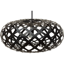 black - Kina pendant - David Trubridge